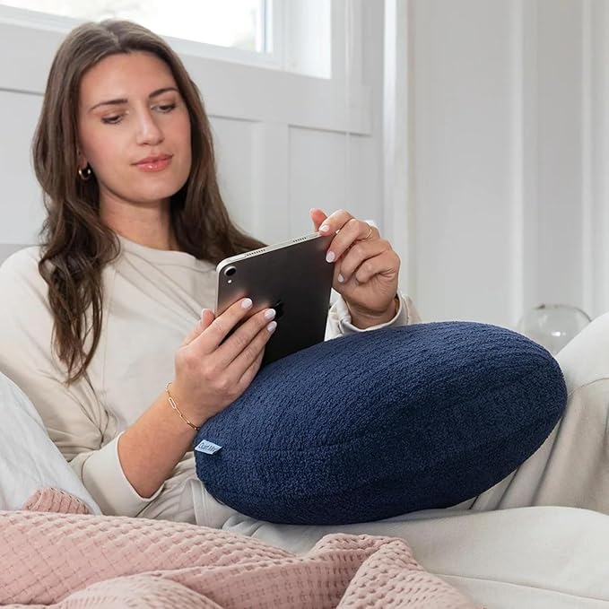 Quiet Mind The Original Weighted Pillow for Adults & Kids - (Small, Agave Green, 6 lbs) - Weighted Body Pillow - Alternative to Weighted Blanket - Enhanced Deep Sleep and Stress Relief - Hug Pillow