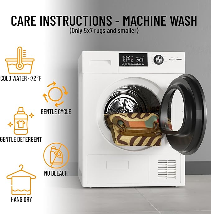 Ottomanson Laundry Collection Non-Slip Rubberback Checkered Border Design 2x5 Laundry Room Runner Rug, 20" x 59", Multicolor