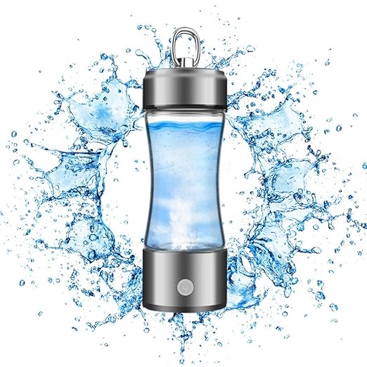 Hydrogen Water Bottle with PEM SPE Technology, Portable Hydrogen Water Bottle Generator, Hydrogen Water Machine for Home, Travel, Work, Gym, Outdoor, Healthy Lifestyle