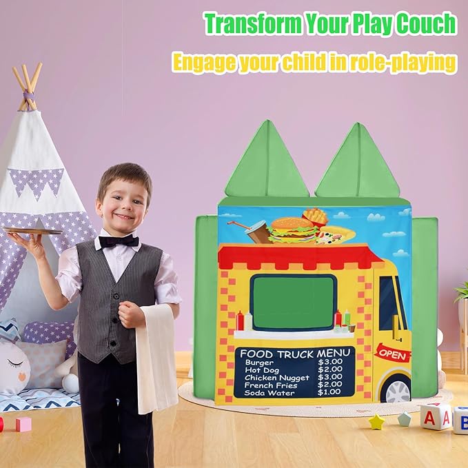 Play Panel for Kids Play Couch Childrens Foam Sofa Couch Play Panel for Toddler Couch