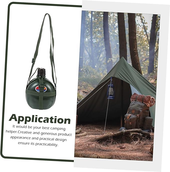 Outdoor Sports Water Bottle Camping Accessories Camping Supplies Outdoor Water Bottle Training Water Canteen Hiking Canteen Camping Bottle Training Water Bottle