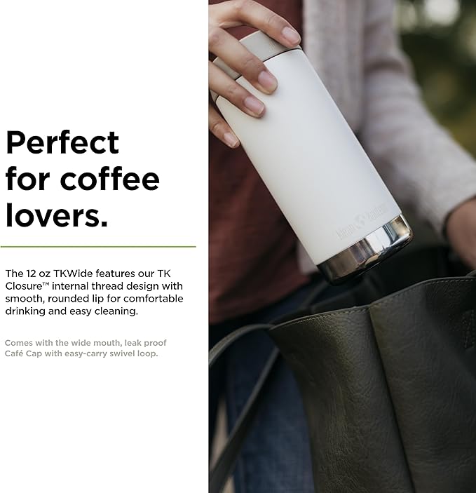 Klean Kanteen TK Wide 12 Oz Tofu