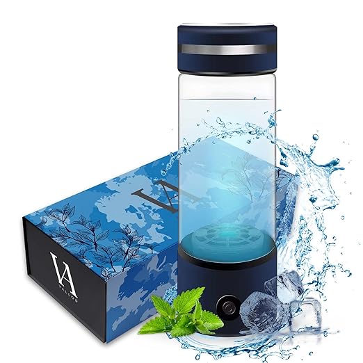 Hydrogen Water Bottle Filter | Water Bottle Generator | Portable Water Bottle Generator Technology for Men Women | Quick 3-Minute Water Electrolysis | Ideal for Fitness,Home, Office, Travel, Gym