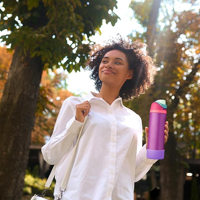 Silicone Boot for Owala Water Bottle 24 oz 32 oz 40 oz, Anti-Slip Protective Sleeve for FreeSip/Twist/Flip Stainless Steel Water Bottles Accessories