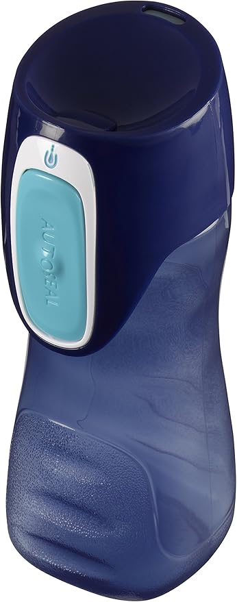 Contigo Trekker Kids Water Bottle with Spill-Proof Lid, 14oz Water Bottle with Leak-Proof Technology, BPA-Free, Granny Smith & Nautical, 2-Pack