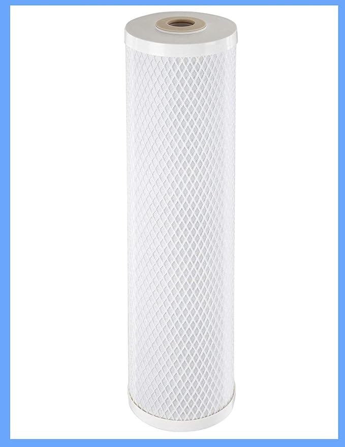 CFS – 1 Pack Carbon Whole House Water Filter Cartridges Compatible with C2-02, IHS12-D4, IHS22-D4 Models – Remove Bad Taste and Odor – Whole House Replacement Filter Cartridge – 20" x 4.5"