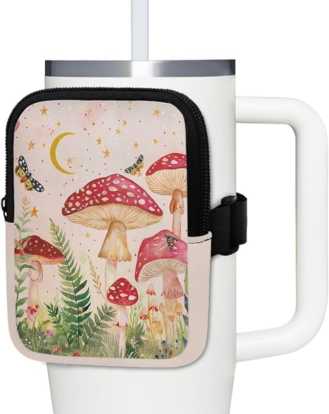 Cup Carrier Pouch Water Bottle Pouch for Stanley Accessories