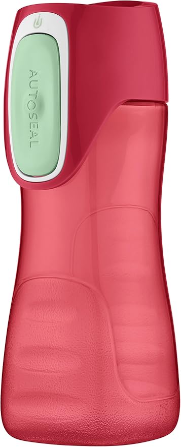 Contigo Trekker Kids Water Bottle with Spill-Proof Lid, 14oz Water Bottle with Leak-Proof Technology, BPA-Free, Sprinkles & Wink, 2-Pack