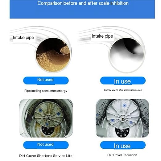 Filter Scale Filters for Showers, Buckets, Water purifiers, Water heaters, dishwashers, pre-Care to Protect Your Equipment Home Water Safety
