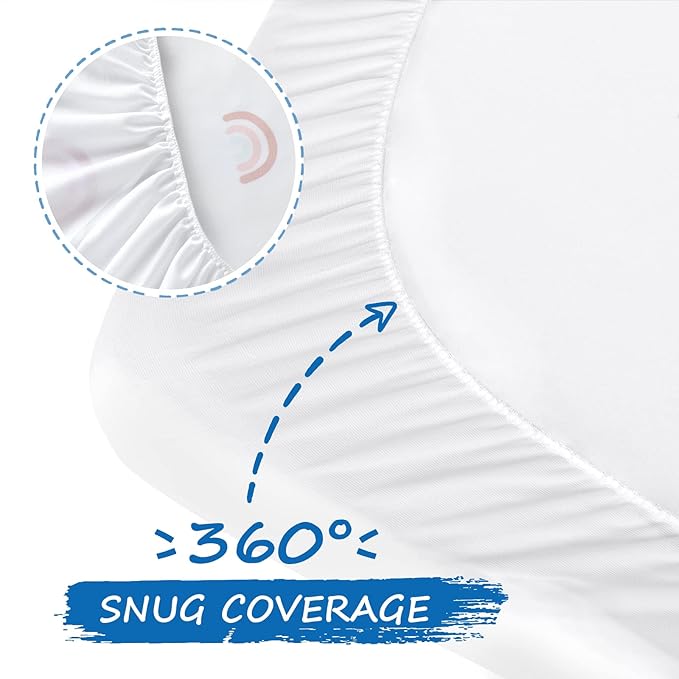 Crib Sheets Girl Crib Mattress Sheet Set (28 x 52 x 8 in) Fitted for Standard Crib Toddler Mattress Cover Soft & Breathable Boho Baby Crib Sheets Rainbow 2 Pack for Boys and Girls