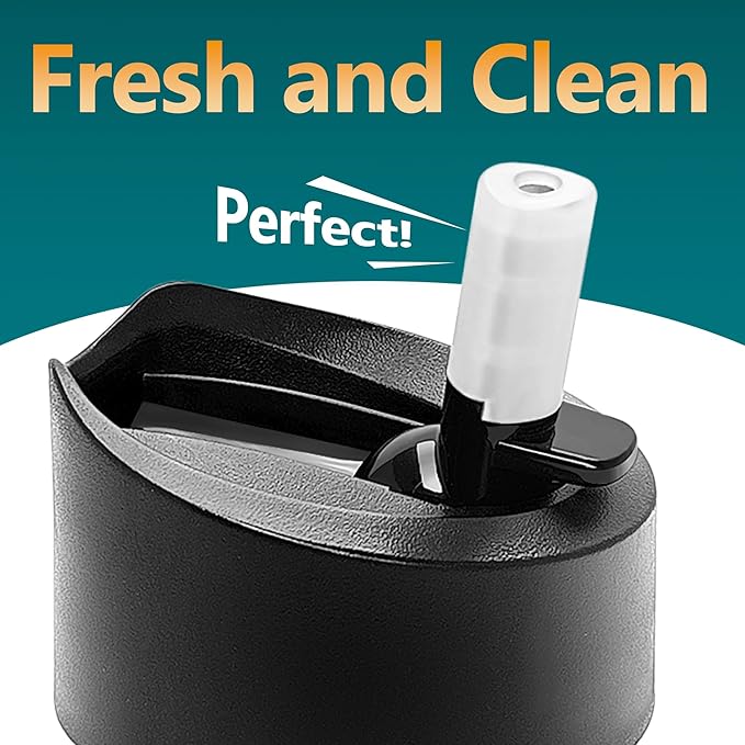 Replacement Mouthpiece Replacement for LifeStraw Go Water Filter Bottle | 6-Pack | BPA Free, Food-Grade, & Soft Silicone | Silicone Caps for LifeStraw Go Lid (Mouthpiece, white)