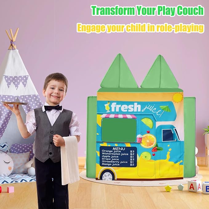 Play Panel for Kids Play Couch Childrens Foam Sofa Couch Play Panel for Toddler Couch