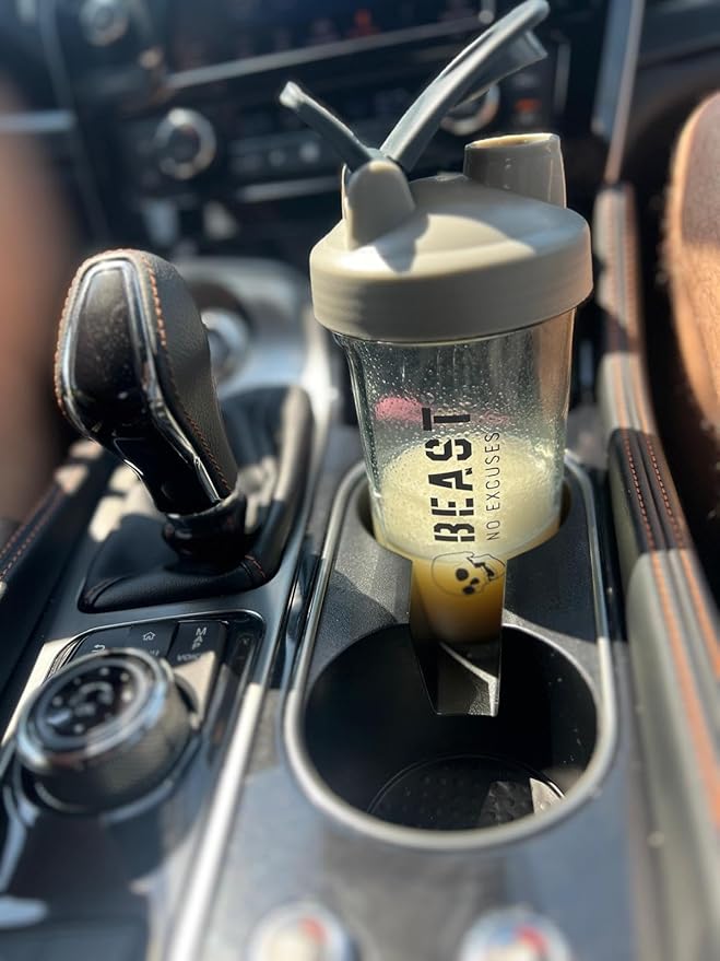 BEAST|No Excuses Shaker, the ultimate solution for effortlessly mixing your protein shakes to perfection., clear, LBW038