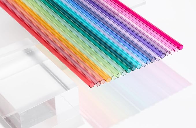 Stanley Reusable Quencher Straws | 4-Pack of BPA-Free, Reusable Straws for Clean Drinking | Perfect for Stanley's 30oz Tumblers | Pink