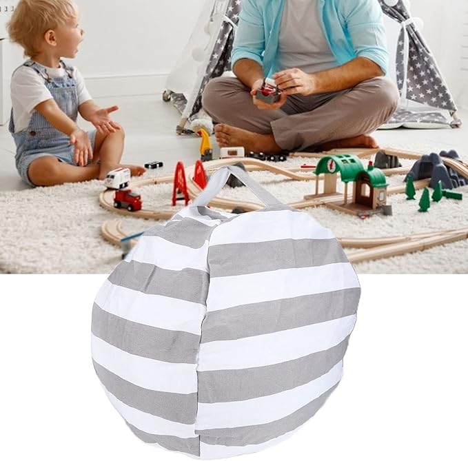 Bean Bag, Stuffed Animal Storage Bag Soft for Living Room for Travel for