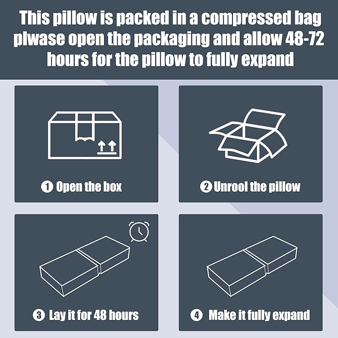 HOMBYS Memory Foam Knee Pillow for Side Sleepers, Adjustable Shape Pillow for Between Legs for Aligns Spine & Reduce Hip Pressure & Leg Elevation, Extra Thick & Supportive, Machine Washable