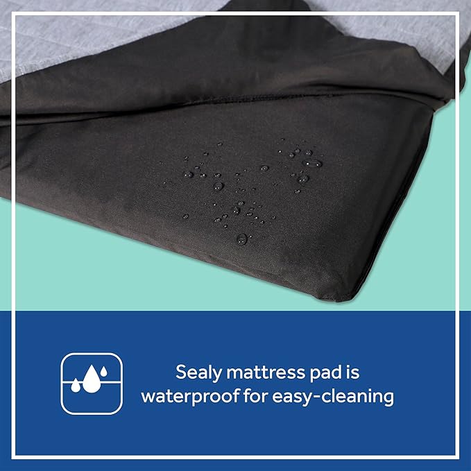 Sealy Cozy Soft Breathable Airy Mesh Lightweight Baby Bassinet & Bedside Sleeper, Newborn Bedside Bassinet for Baby, Portable Bassinet, Stand-Alone or Bedside Sleeper