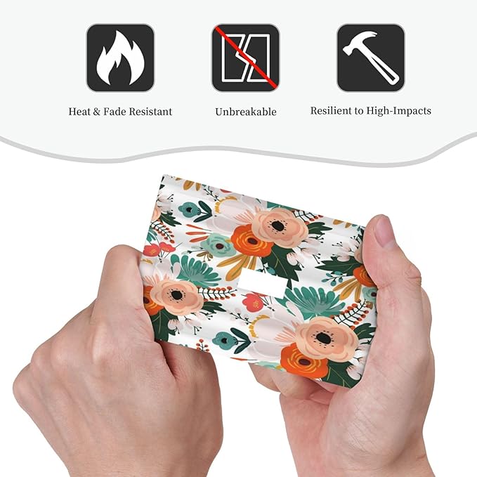 Rustic Floral Boho Colorful Flower 1 Gang Light Switch Covers Single Toggle Wall Plate Decorative Switchcover Electrical Switchplate for Farmhouse Bathroom Bedroom Kitchen Decor