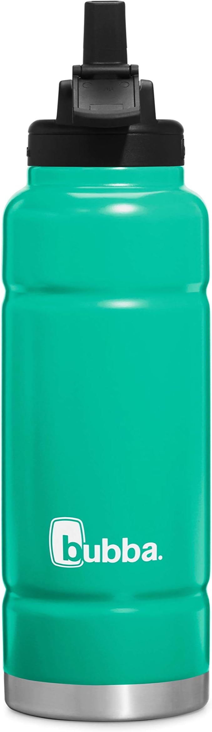 Bubba Trailblazer 40oz Vacuum-Insulated Stainless Steel Water Bottle with Straw & Carry Handle, Keeps Drinks Cold up to 24hrs, Great for Travel, Work, School, & More, Rock Candy
