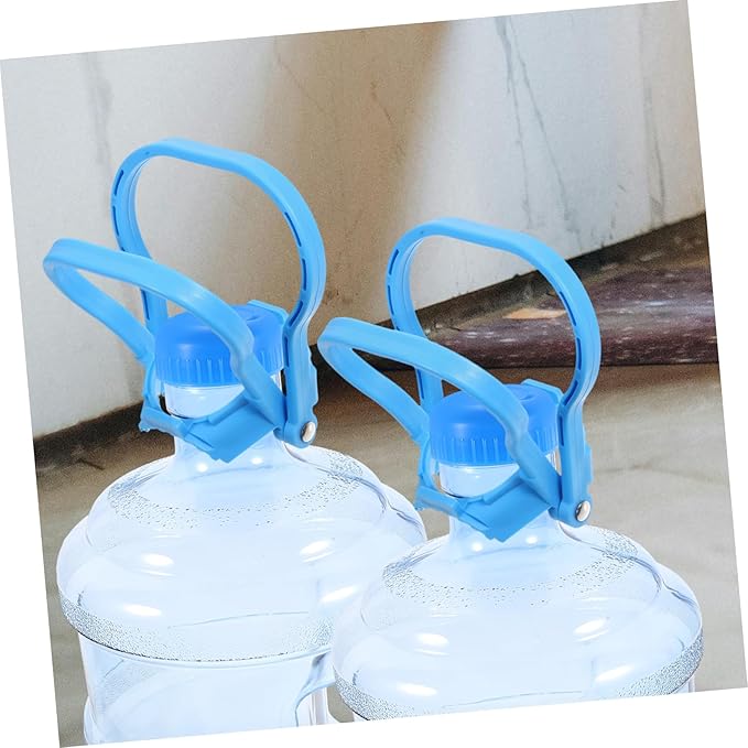 4pcs Bottled Water Handle Hand Grips Gallon Water Handles Water Bucket Handles Water Jug Handles Jug Water Bottle Gallon Water Bucket Lifters Double Water Bottle Holder Abs