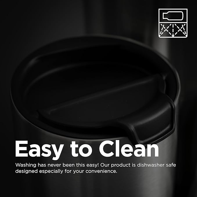 Klean Kanteen Rise Flip Lid - 78mm - Black - Back to School Hydration