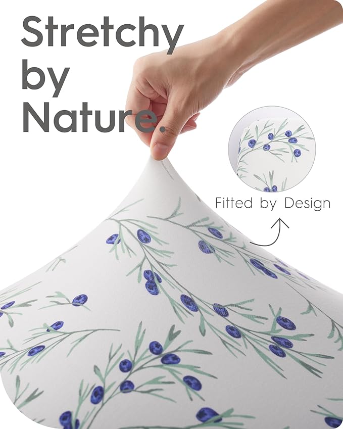 Cloud-Like Soft Pack N Play Sheets - Compatible with Graco, 4moms, Dream On Me, Baby Trend and Other 27 X 39/24 X 38 Inch Playard Mattress Pad, Jersey Knit Cotton, 2 Pack (Berry & Floral)