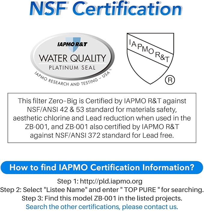 ICEPURE NSF53&42 5-Stage Pitcher Water Filter Replacement for ZERO ZR-001, ZR-003, ZR-017,ZP-007RP, ZD-013W, ZS-011RP, ZD-012RP, Pitchers and Dispensers Replacement [4 Pack]