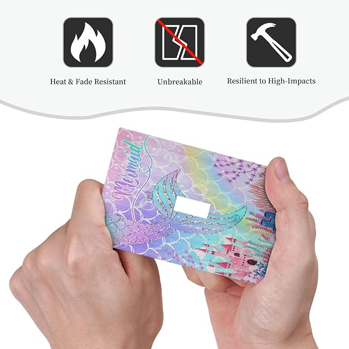 Silvery Glitter Cute Mermaid Tail Fantasy Castle 1 Gang Light Switch Covers Single Toggle Wall Plate Decorative Switchcover Electrical Switchplate for Kidroom Nursery Bedroom Kitchen Decor