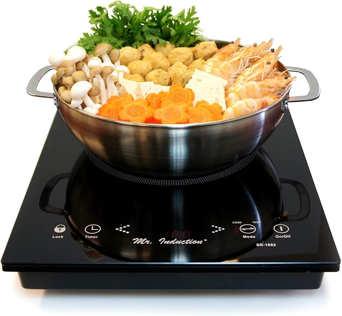 SPT SR-1882A: 1650W Induction (Built-In/Countertop)
