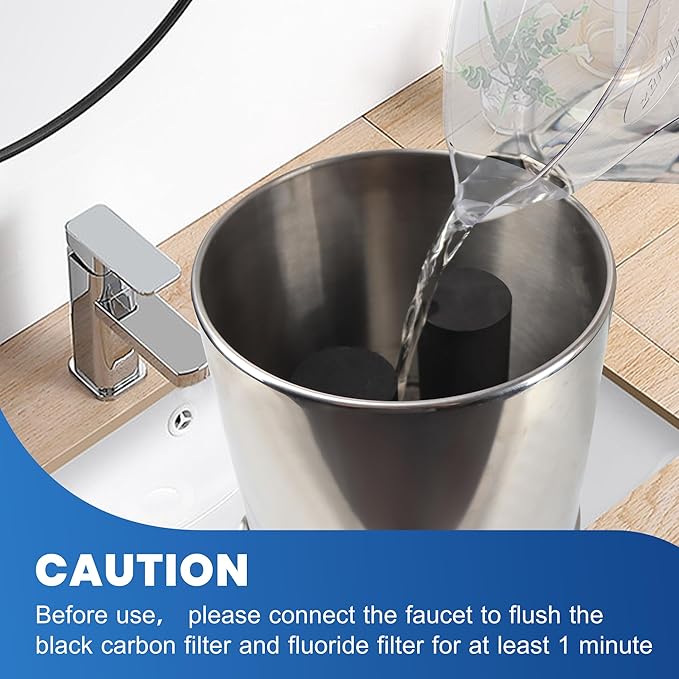 Water Filter Replacement for Berkey BB9-2 Black Filters & PF-2 Fluoride Filters, Compatible with Berkey Gravity Water Filter System, Pack of 4