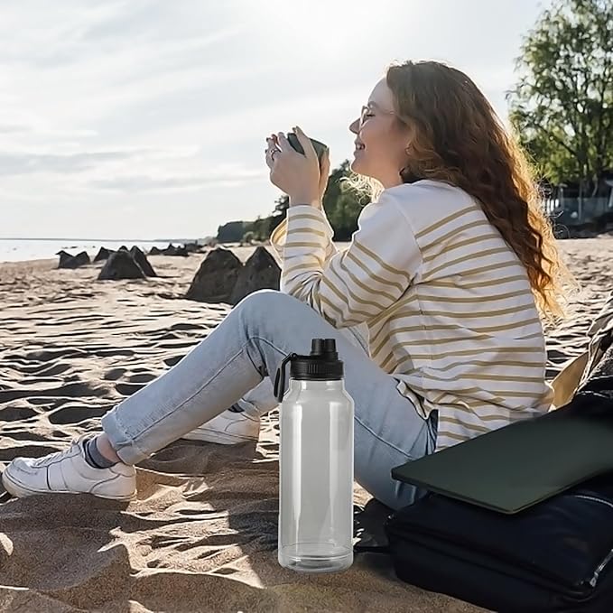 Spout Water Lid for 12 oz-64 oz Hydro Flask Wide Mouth Sport Water Bottles Replacement Lid Chug Lid for Water Bottles