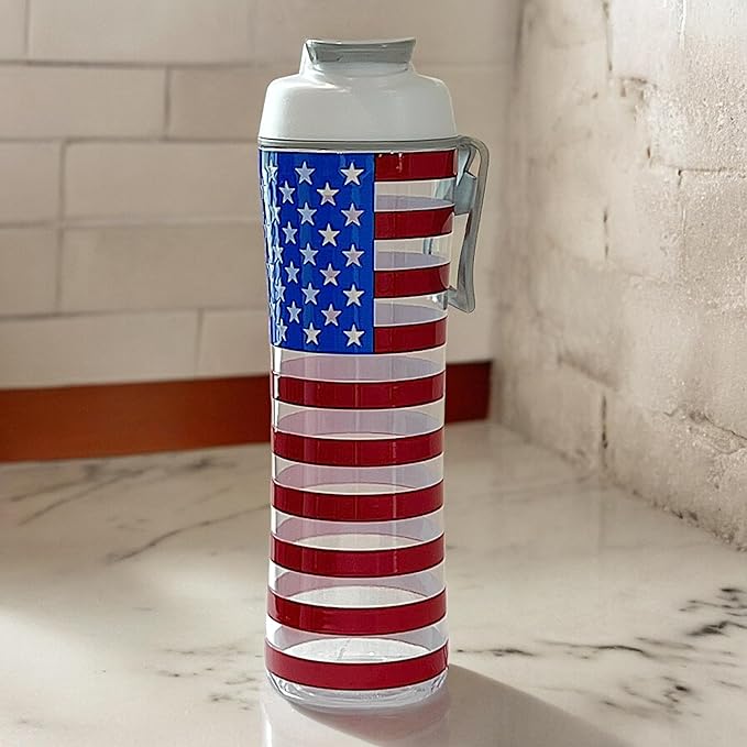 Kids Water Bottle with Chug Lid & Easy Carry Handle | 24oz BPA-Free Tritan Bottles with Leakproof Cap | Reusable & Durable for Girls, Boys, School & Sports | Made in USA