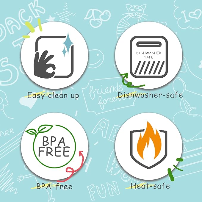 Kids Knife Set for Real Cooking, 4 Pieces Toddler Knife Set, Nylon Kitchen Baking Knife with Cutting Board, Firm Grip, Serrated Edges Kids Knives for Cutting Cakes, Fruit, Veggies & Bread