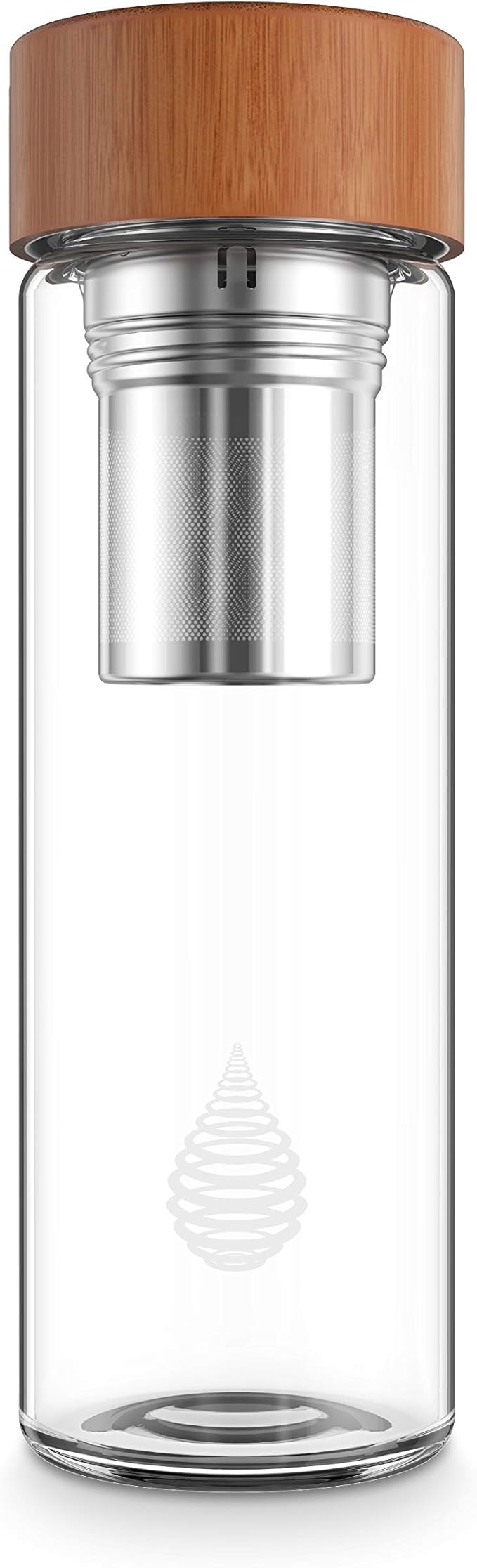 Invigorated Water Portable Alkaline Water Bottle - Enhances pH - Convenient Water Filter Functionality - Alkaline Water Bottle with Filter 580 ml - Alkaline Water Machine - Alkaline Water Sink Filter