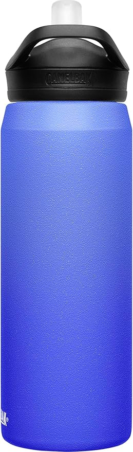 CamelBak Eddy+ Water Bottle with Straw 25oz - Insulated Stainless Steel, Midnight Ombre