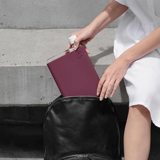 memobottle A5 Silicone Sleeve - Wild Plum