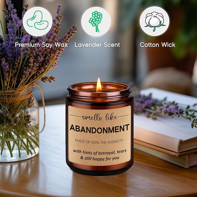 GSPY Wine Bag & Candle Set - Going Away Gifts for Friends - Goodbye Gifts for Coworkers, Farewell Gifts for Boss - Funny Moving Away, Leaving Job, Retirement Gifts for Women, Men, Work Friends