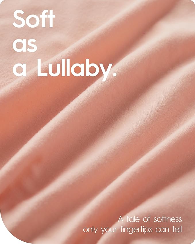 Pack and Play Mattress Sheets, TotBasic Premium Jersey Cotton Mini Crib Sheets Fitted, Ultra Soft Pack N Play Sheet for Girls Boys, Soft and Breathable Portable Crib Sheets for Pack and Play Mattress