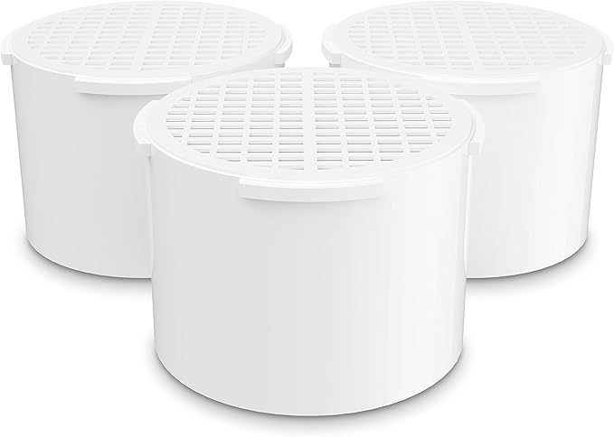 Invigorated Water Ultrafiltration Alkaline Filter - Alkaline Water Filter Replacement for Alkaline Water Filter Pitcher - pH002 Alkaline Pitcher Cartridge Alkaline Water System - Lasts 1000 L (3 Pack)