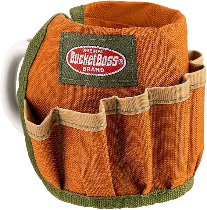 Bucket Boss - Mug Boss, Bucket Organization (99981D24), Brown, 10 ounce (Pack of 2)