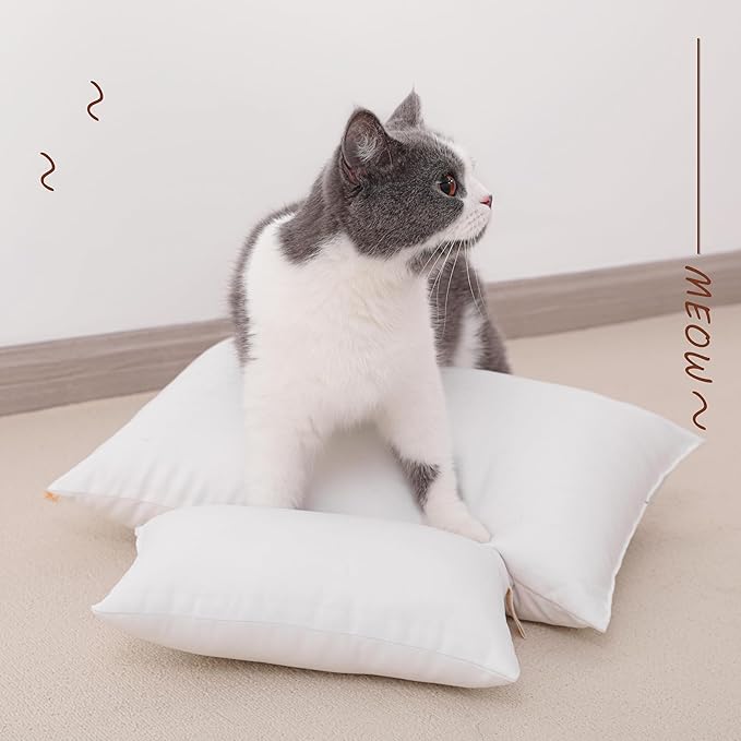 NTBAY Toddler Pillows, Down Alternative 13"x18" Pillows, Machine Washable - Soft and Breathable Travel Small Pillows for Sleeping, Ideal for Daycare, Crib, Cot, Pink