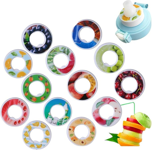 Air Water Bottle, Air Water Bottle with 7 Flavor Pods, 750ML Air Drinking Water Bottle Starter Set with Flavour Capsules, BPA Free 0% Sugar Water Cup For Outdoor Sports, Birthday Gifts (13 PCS PODS)