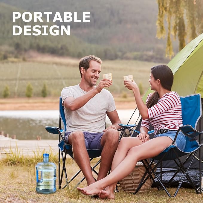 PACKOVE 5L Water Bottle Gallon Water Bottle Plastic Water Jug with Handle Leak Proof Water Bottle Reusable Water Jug for Gym Sports Office Daily