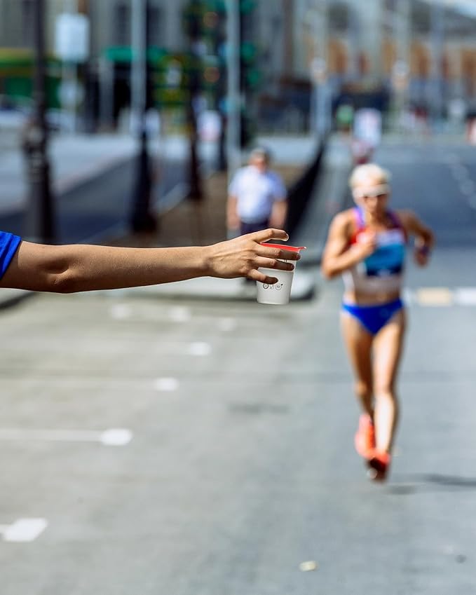 Collapsible Running Cup,Ultralight Protable Running Water Cup for Trail Running,Ultramarathon,Backpacking,Camping-BPA Free,200 ml/6.8 oz-2Pack,Gray