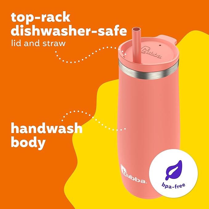 Bubba 32 oz Radiant Tumbler Without Case, Rubberized Coral