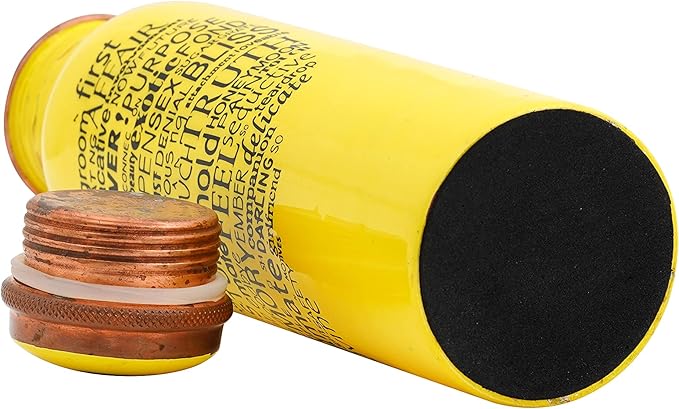 Craft Trade Copper Ayurveda Copper Water Bottle for Drinking – 32oz Antique Multicolor Pure Copper Water Bottle – Travel Water Bottle for Gym, Office, Hiking, Outdoor – Ayurvedic Water Bottle