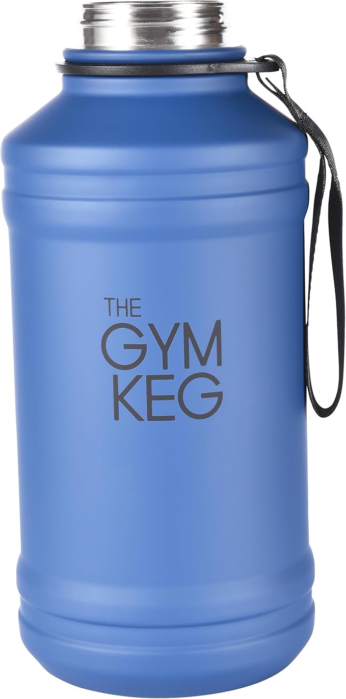 THE GYM KEG Stainless steel water Bottel_ Keg Stainless Steel Bottle - Leak-Proof, Insulated Beverage Container for Hot & Cold Drinks - Durable, Versatile & Kid-Safe - New