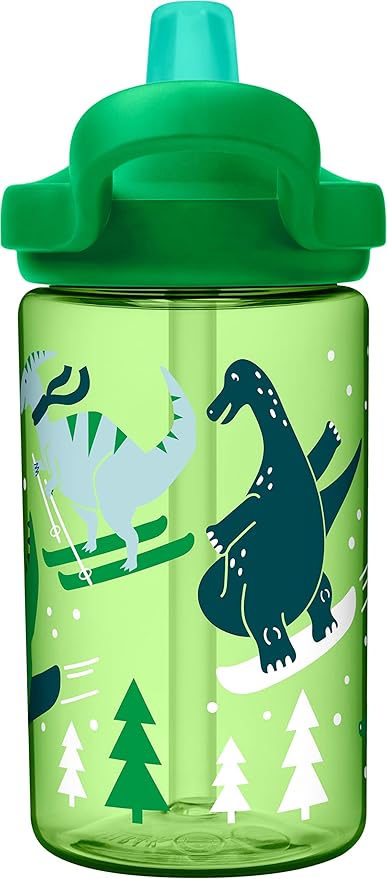 CamelBak Eddy+ 14oz Kids Water Bottle with Tritan Renew – Straw Top, Leak-Proof When Closed - Limited Edition Colors