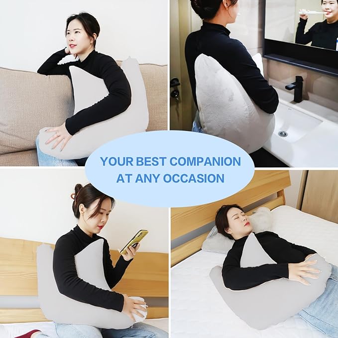 Shoulder Surgery Pillow, Ergonomic Rotator Cuff Pillow, Comfortable Post Shoulder Surgery Pillow, Adjustable Structure Provide Support, Shoulder Pain Relief