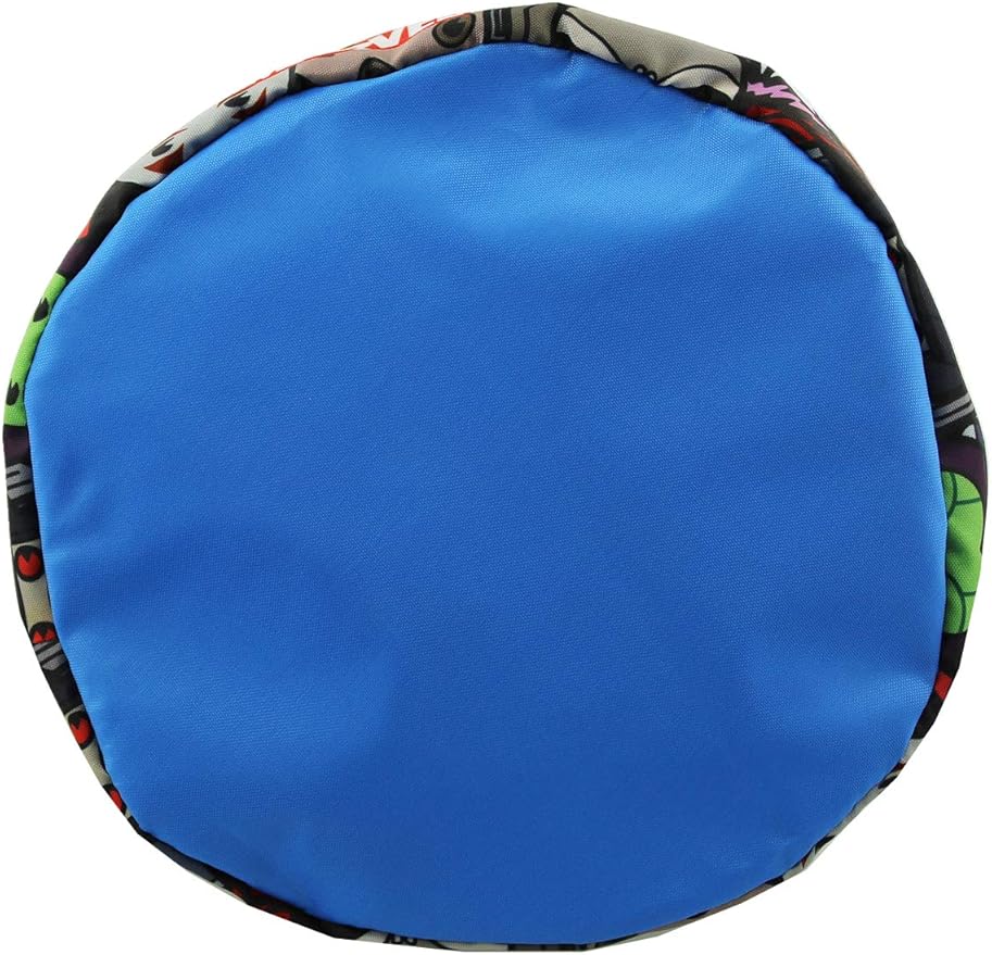 Marvel Super Hero Adventures Boys Collapsible Nylon Gift Basket Bucket Tote Bag